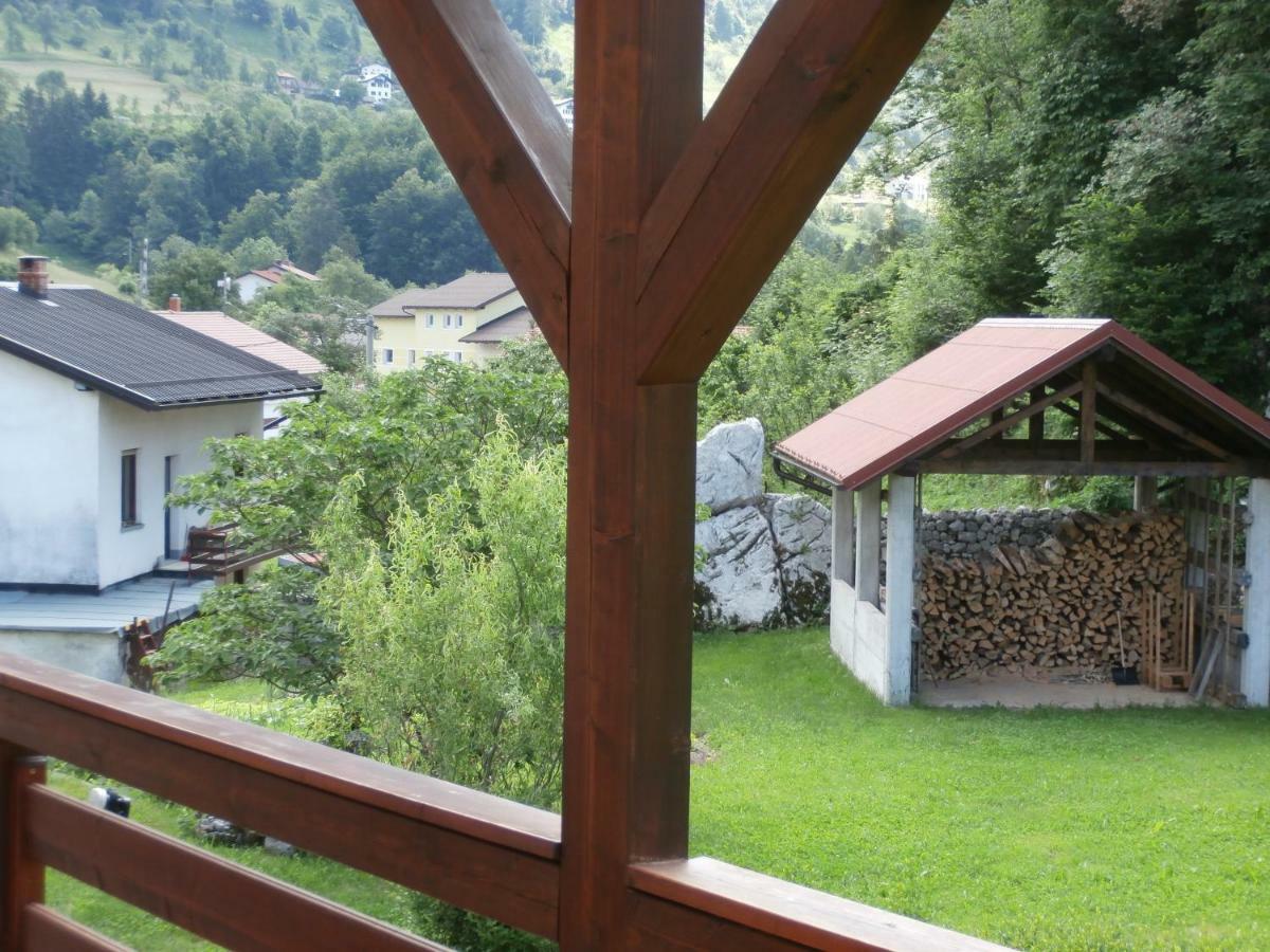 Apartma Ana Dreznica Kobarid Bagian luar foto