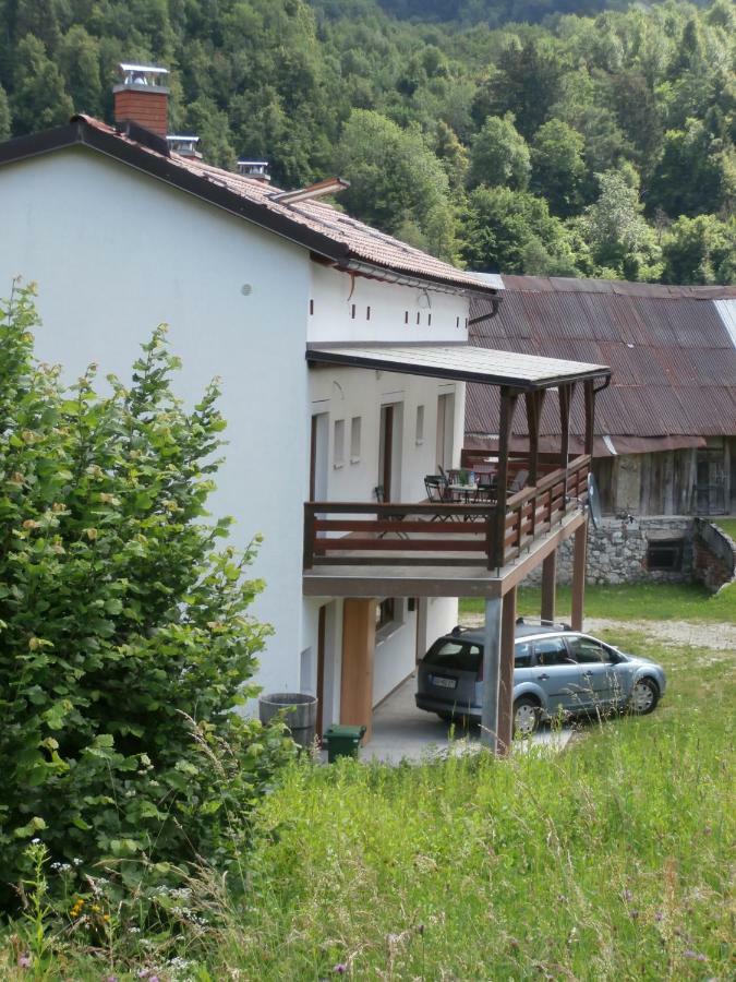 Apartma Ana Dreznica Kobarid Bagian luar foto